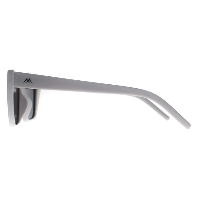 montana montana Women's Cat Eye White Smoke Grey Polarized MP64 - 3