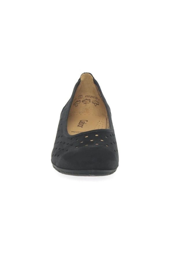 Gabor Gabor Women's 'Ruffle' Casual Shoes in Jet Black - 3