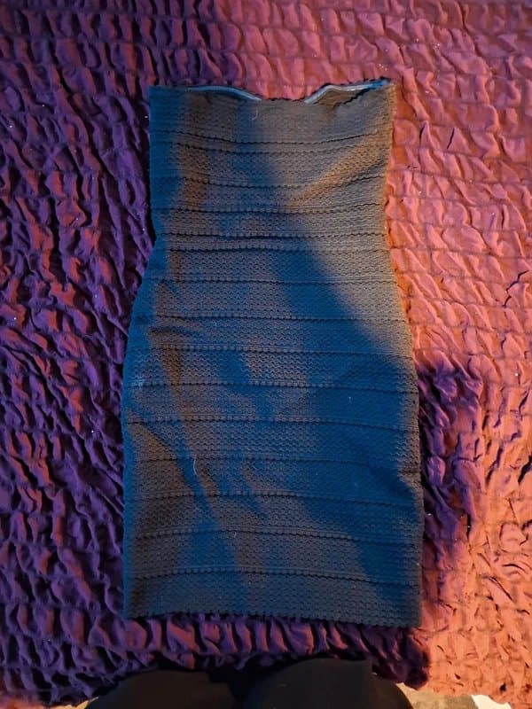 Bershka Strapless Mini Dress