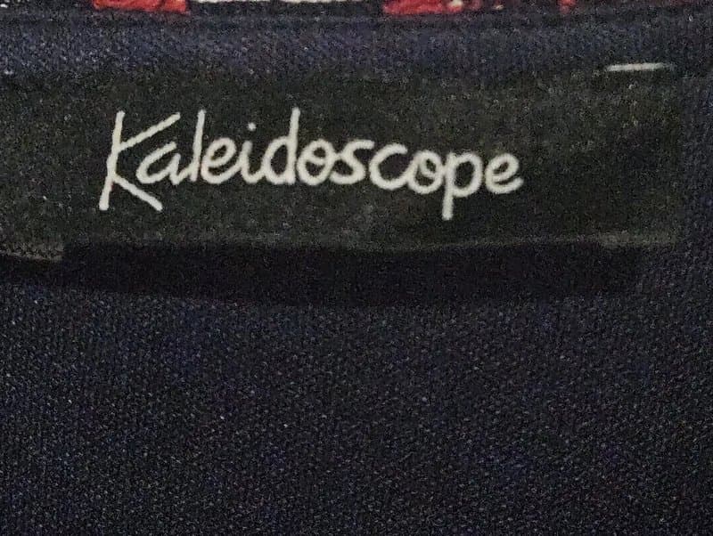 Kaleidoscope Kaleidoscope Navy Red Floral Lace Dress Size 12