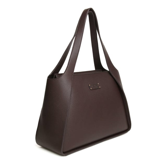 ALICE WHEELER LONDON ALICE WHEELER LONDON Women's Kensington Tote Bag in Chocolate - 2