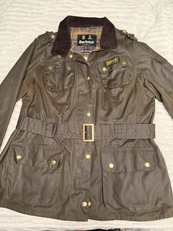 Barbour Barbour International Waxed Jacket - Brown - Size 20 – Immaculate!