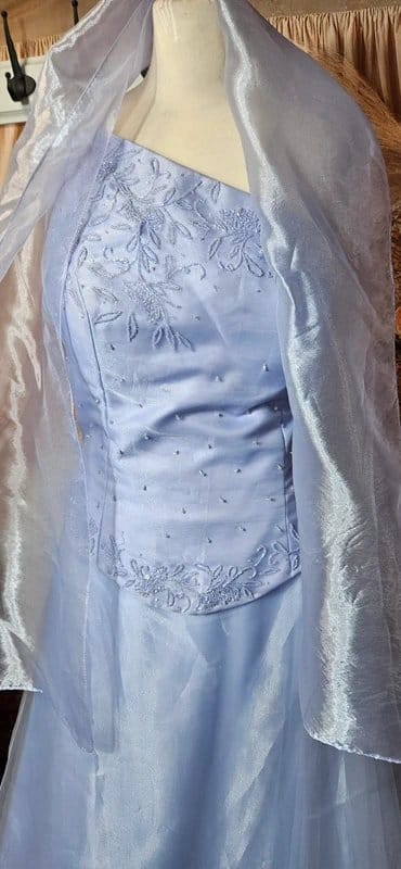 jora collection Jora Collection lilac formal prom occassion dress size 16-18 - 1