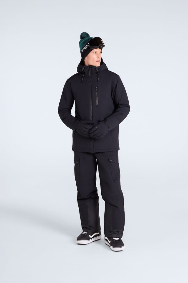 Animal Animal Men's 'Laxx' Waterproof Breathable Outdoors Logo Snow Jacket in Black - 2