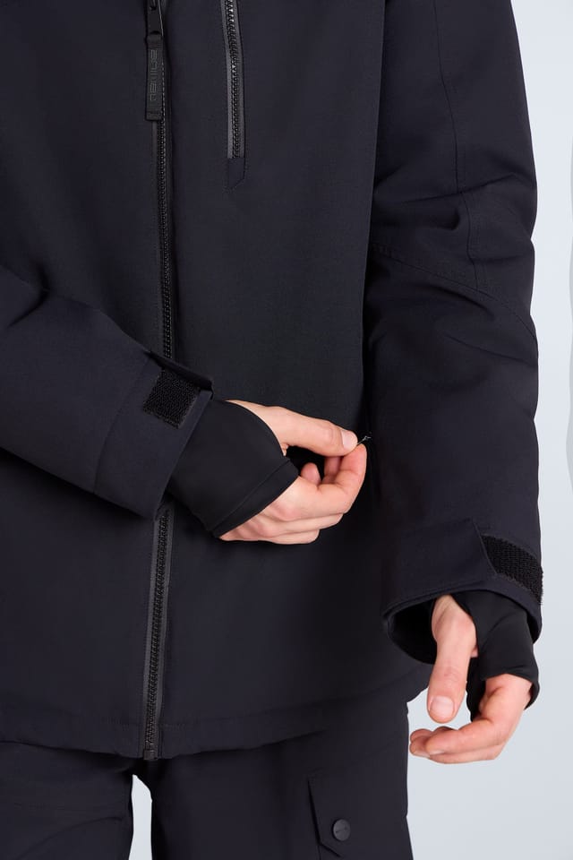 Animal Animal Men's 'Laxx' Waterproof Breathable Outdoors Logo Snow Jacket in Black - 3
