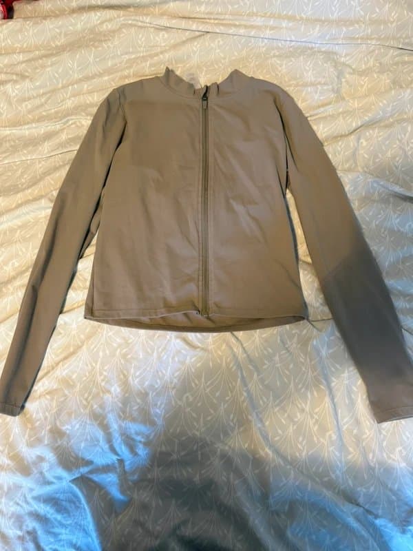 PrettyLittleThing prettylittlething plt nude gymwear jacket