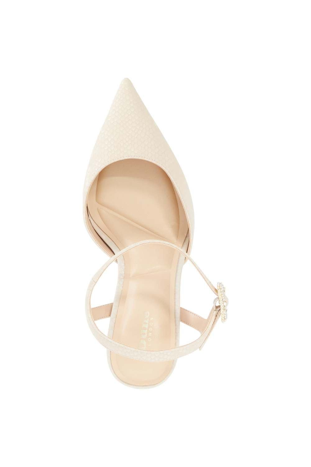 Dune London Dune London Women's 'Channel' Leather Court Shoes in Natural - 4