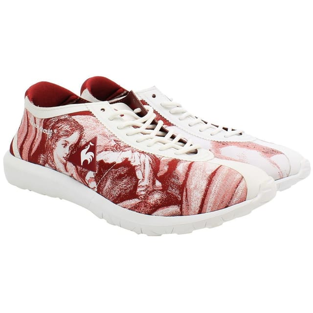 Le Coq Sportif Le Coq Sportif Women's Wendon Levity Lace-Up Red Synthetic Trainers - 2