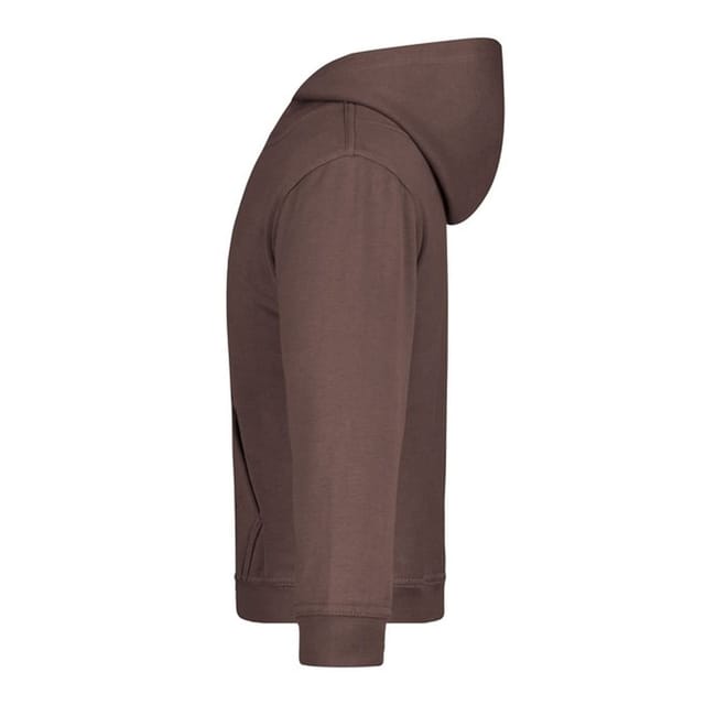 James and Nicholson James and Nicholson Men's Moisture Wicking Hoodie in Brown - 3