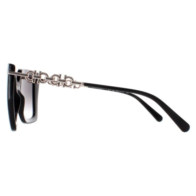 Salvatore Ferragamo Salvatore Ferragamo Women's Square Black Smoke Gradient SF1041S - 3