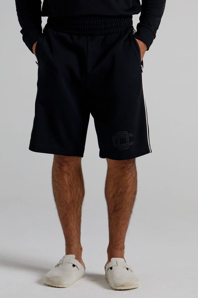 Original Creator Original Creator Men's Emblem 10" Shorts - Jet Black - 3