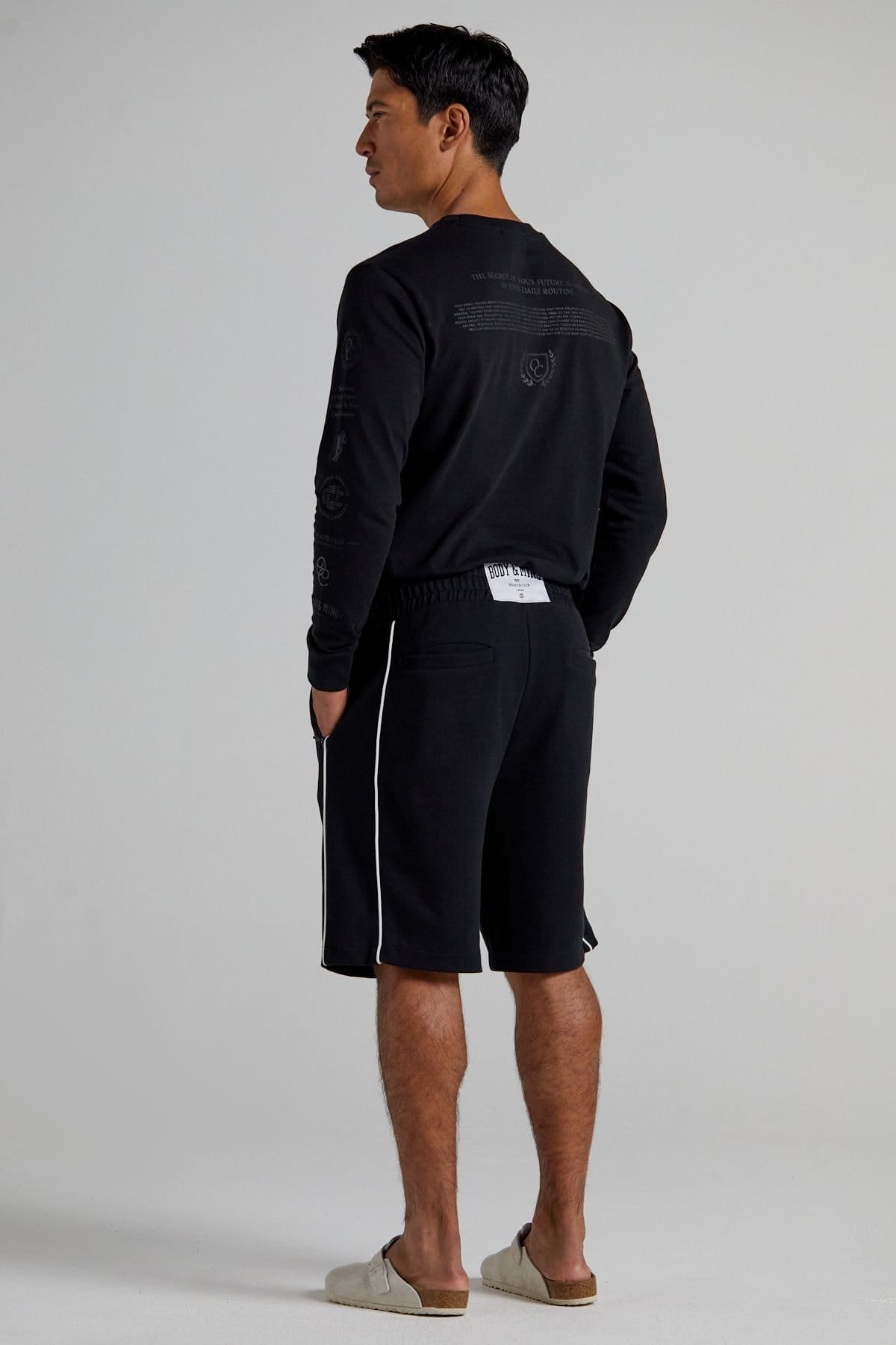 Original Creator Original Creator Men's Emblem 10" Shorts - Jet Black - 4