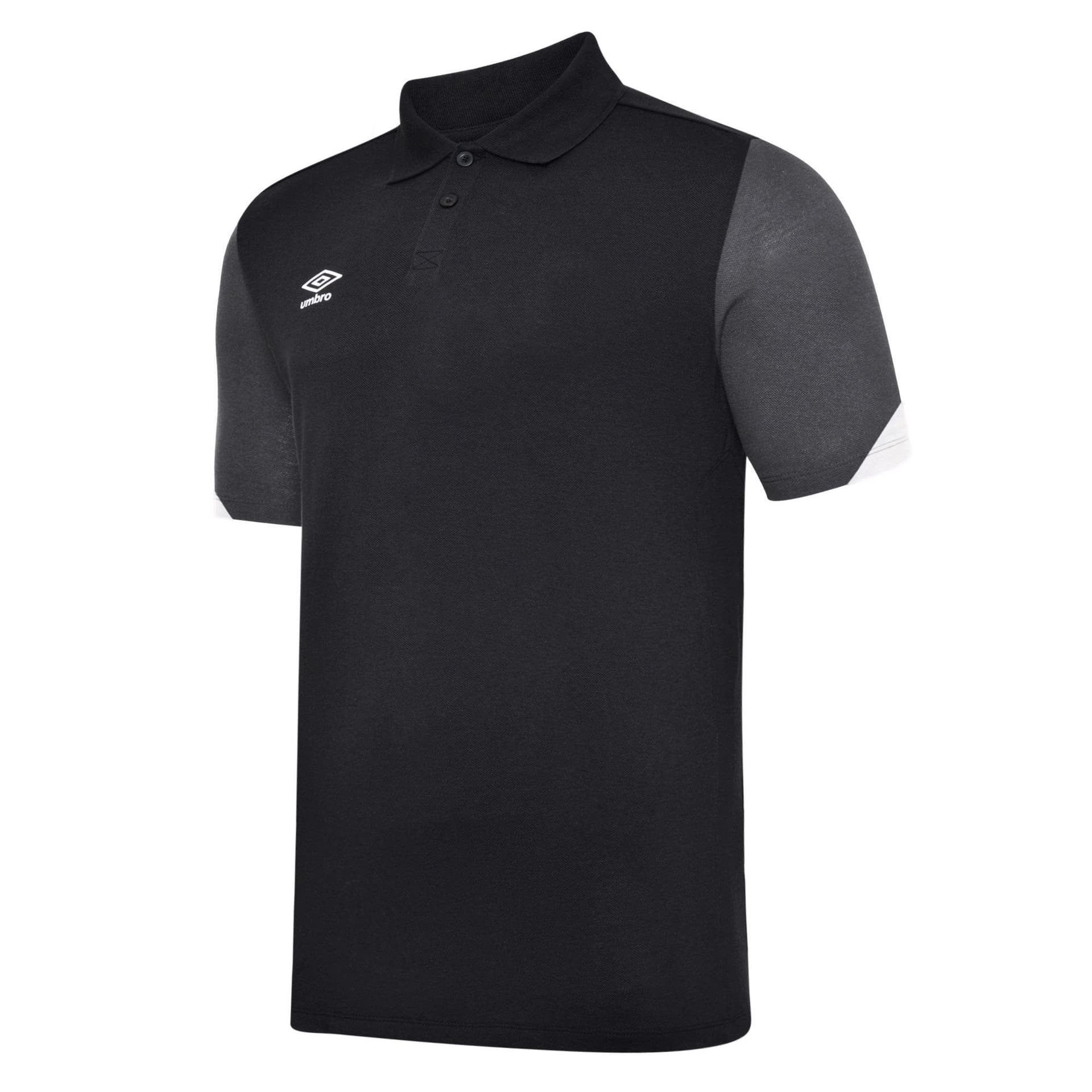 Umbro Umbro Men's Total Training Polo Shirt in Black
