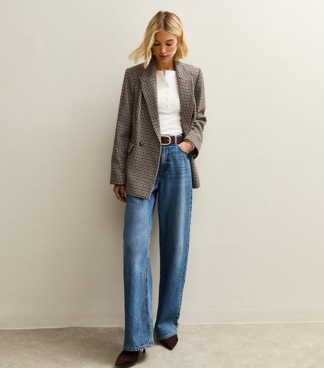 New Look Women's Off White Long Sleeve Henley Top New Look - 3