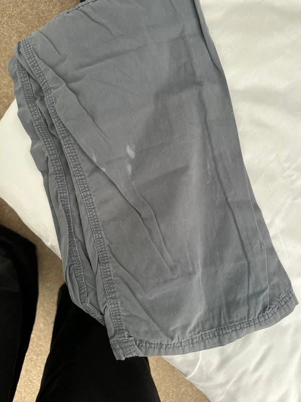 Bershka Grey Cargo Pants