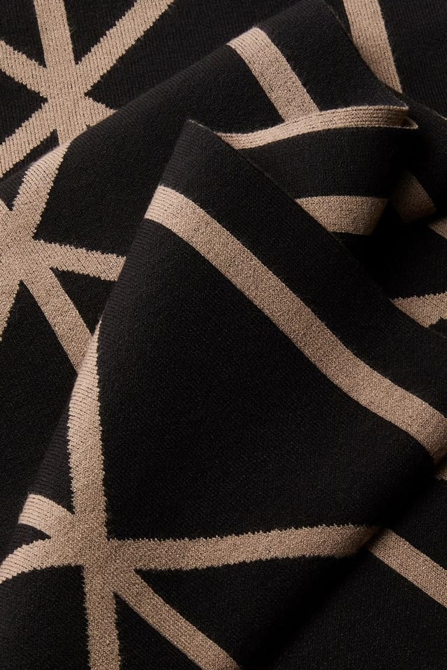 Calvin Klein Calvin Klein Men's Emblem Beanie + Aop Scarf Black - 2