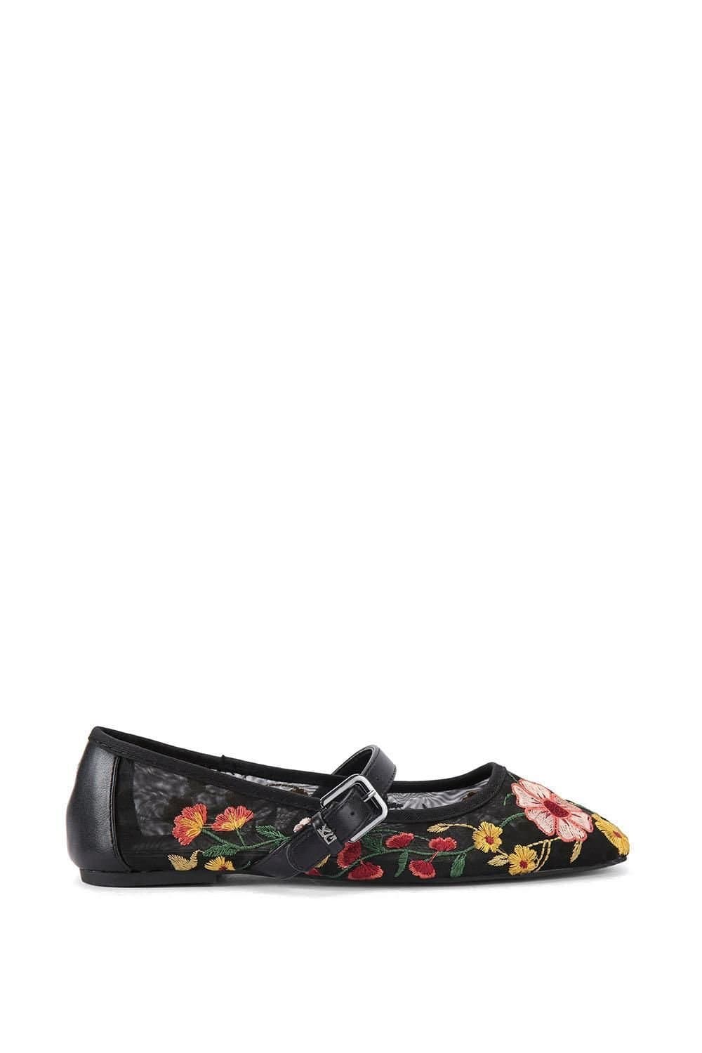 KG Kurt Geiger KG Kurt Geiger Women's 'Nina Mesh' Fabric Flats in Black