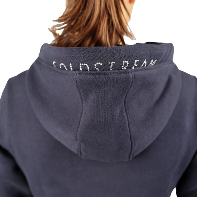 Coldstream Coldstream Women's Swanlaws Diamante Hoodie in Navy - 3