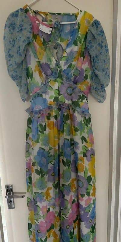 ASOS Gorgeous floral wedding guest outfit