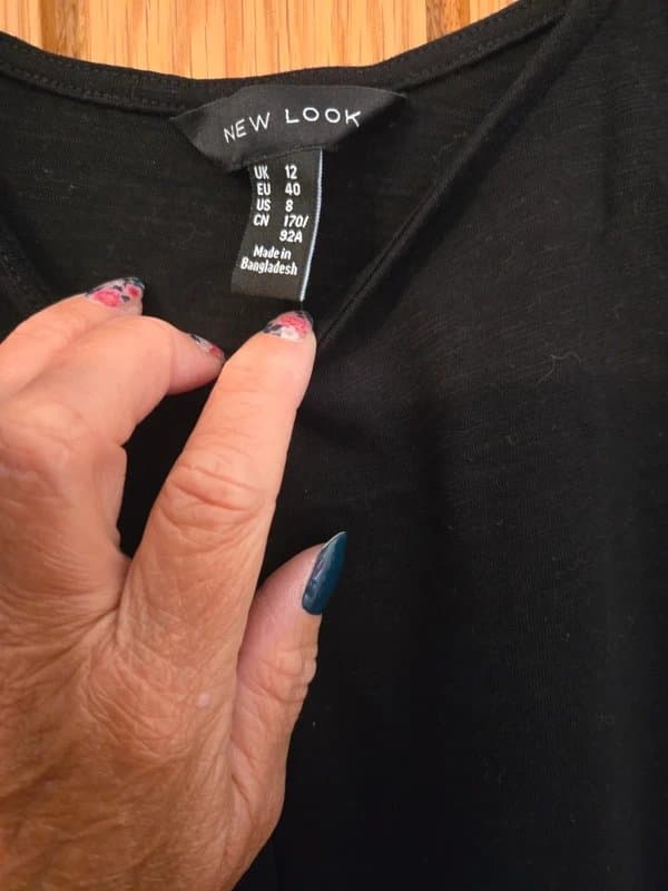 New Look New Look Black T-Shirt