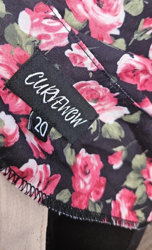 CurveWow Curvewow floral summer cami top size 20