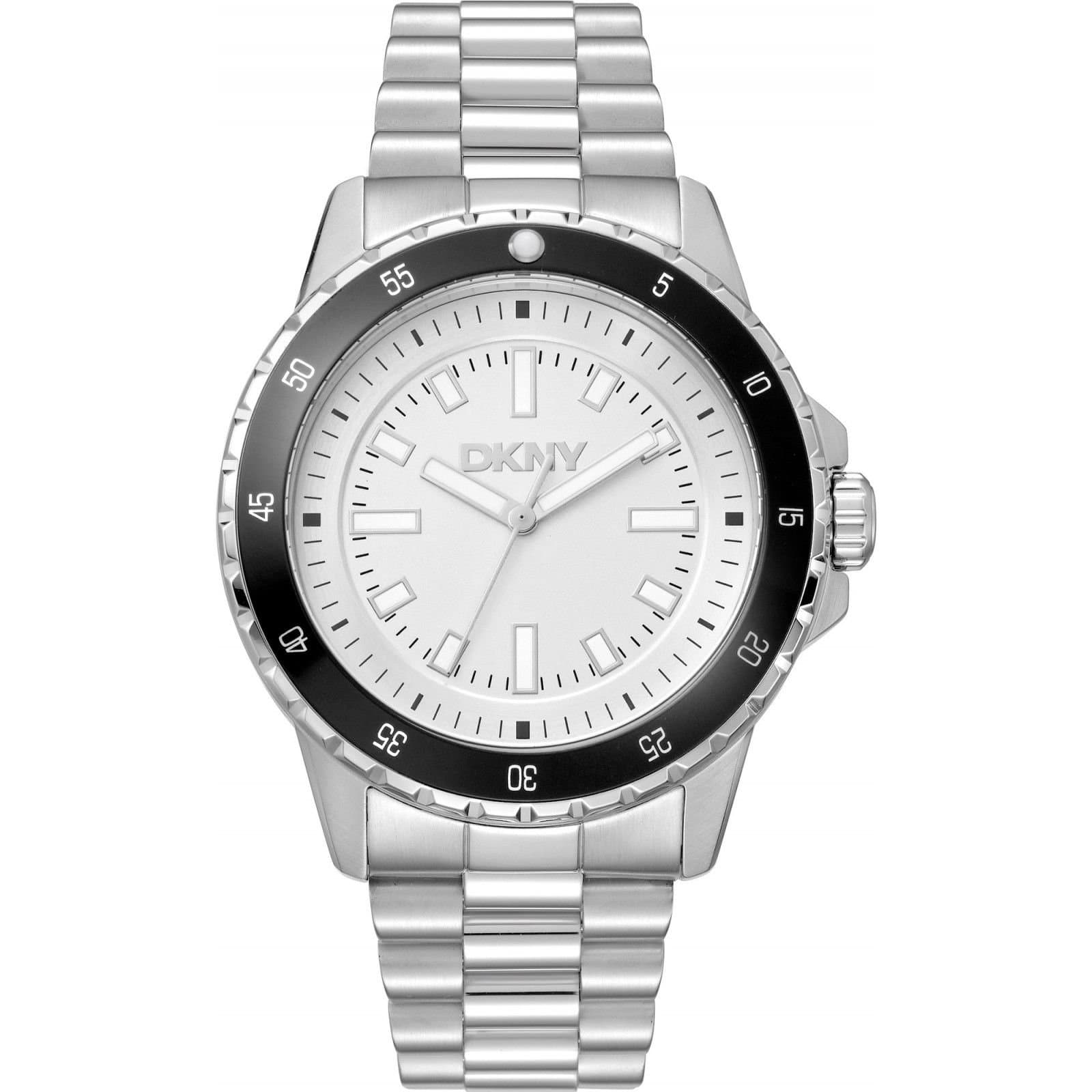 DKNY DKNY Men's DK1G130M0055 43mm Quartz Watch in Silver