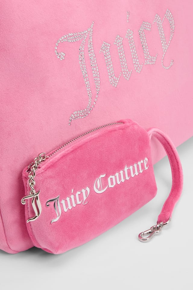 Juicy Couture Juicy Couture Women's Kimberly L. Double Handle Polyester Super Pink - 2