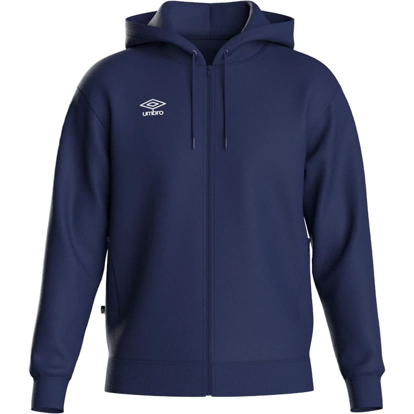 Umbro Umbro Men's Club Leisure Full Zip Hoodie in Navy - 1