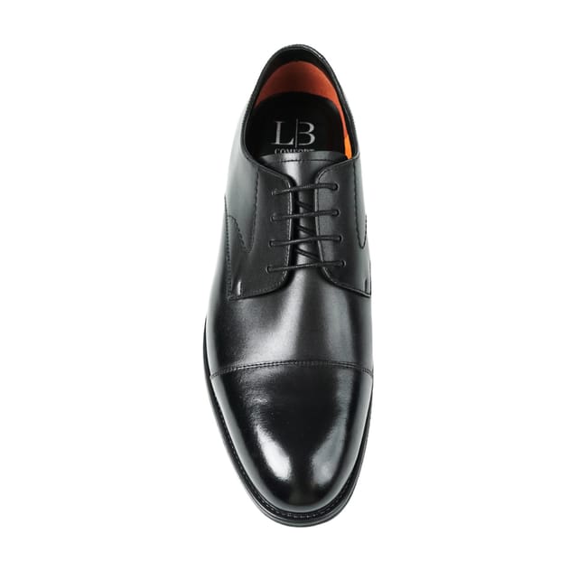 LB COMFORT LB COMFORT Men's Clyde Leather Shoes in Black - 3