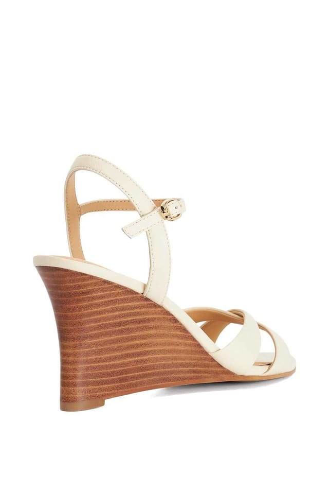 Dune London Dune London Women's 'Kalans' Leather Wedges in Green - 3