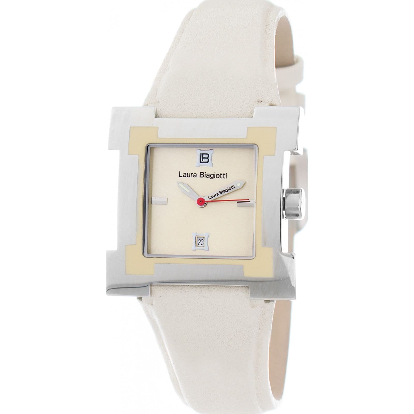 Laura Biagiotti Laura Biagiotti Women's LB0038L-05 28mm Quartz Watch in Beige