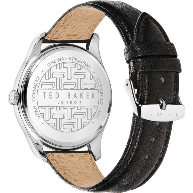 Ted Baker Ted Baker Men's BKPLTS201 Urban 40mm Quartz Watch in Black - 2