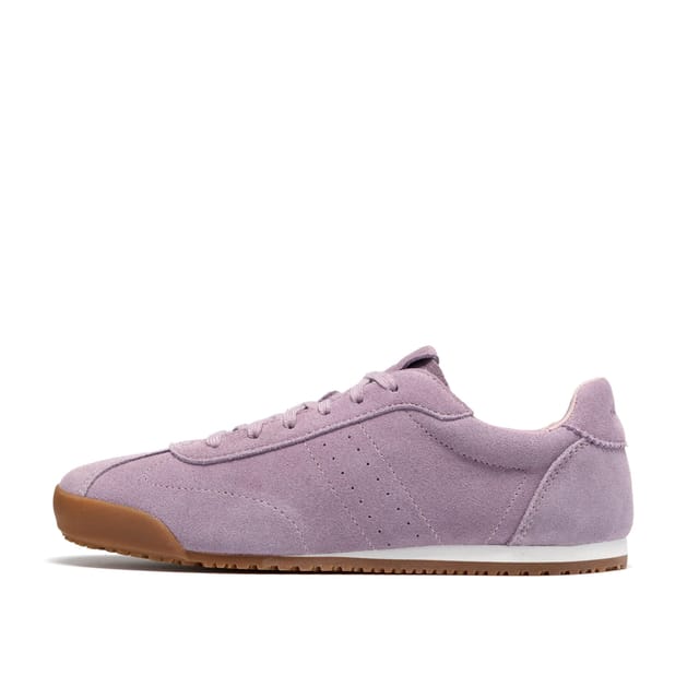 Clarks Clarks Women's Moritz Lo Mauve Suede Trainers - 2