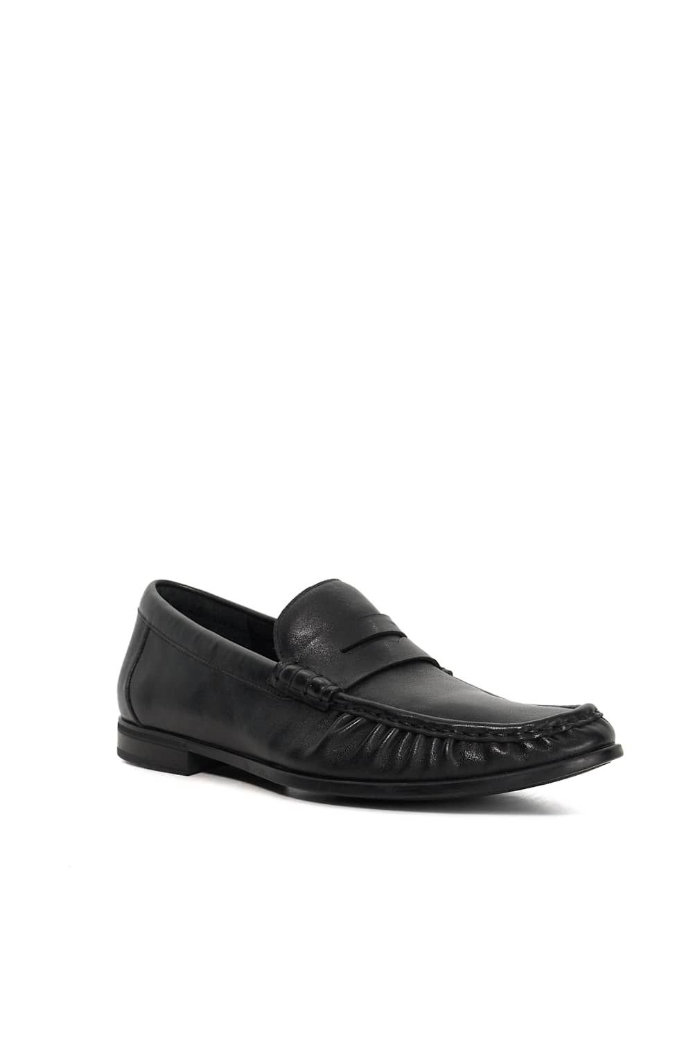 Dune London Dune London Men's Wide Fit 'Sammi' Leather Loafers in Black - 2