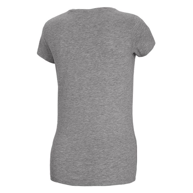 4F 4F Men's Plain Slim T-Shirt in Grey - 2
