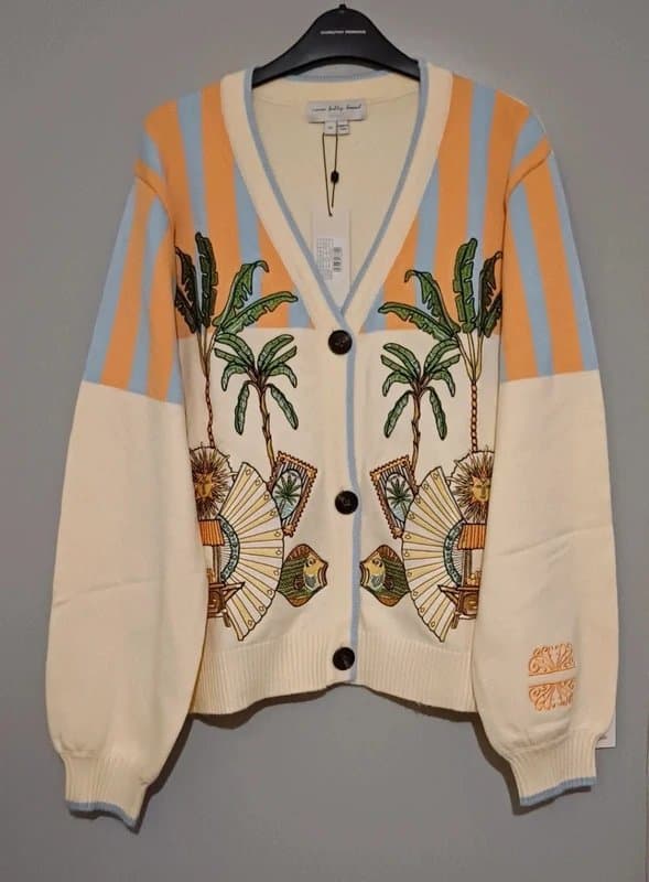 Never Fully Dressed Never Fully Dressed Isla Forest Embroidered Cardigan RRP £149 - size XXL (18/20/22)