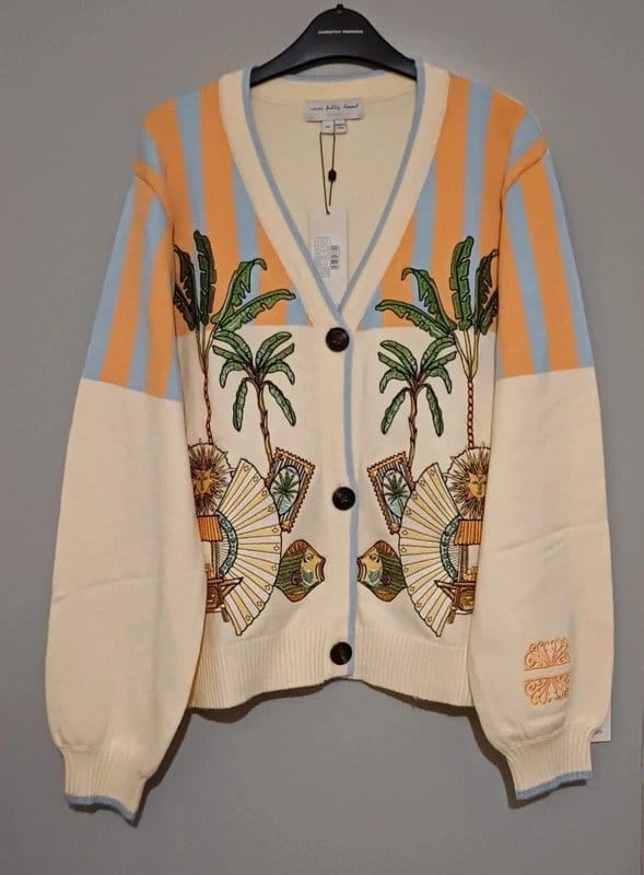 Never Fully Dressed Isla Forest Embroidered Cardigan