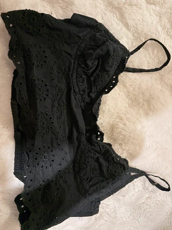 Bershka Embroidered Top