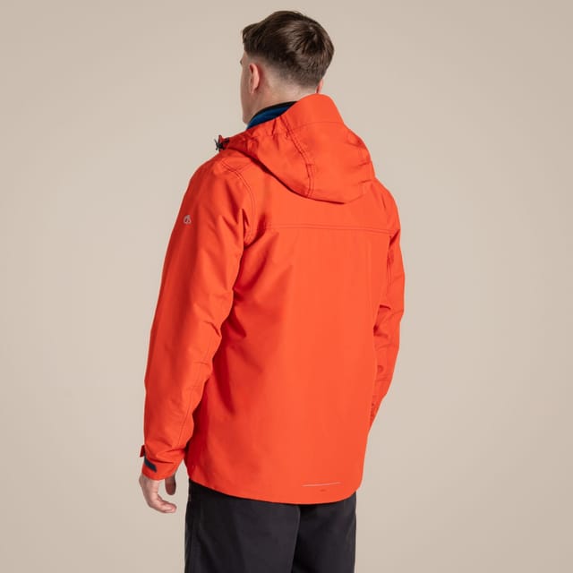 Craghoppers Craghoppers Men's Vanth Hooded Lightweight Waterproof Jacket in Red - 2