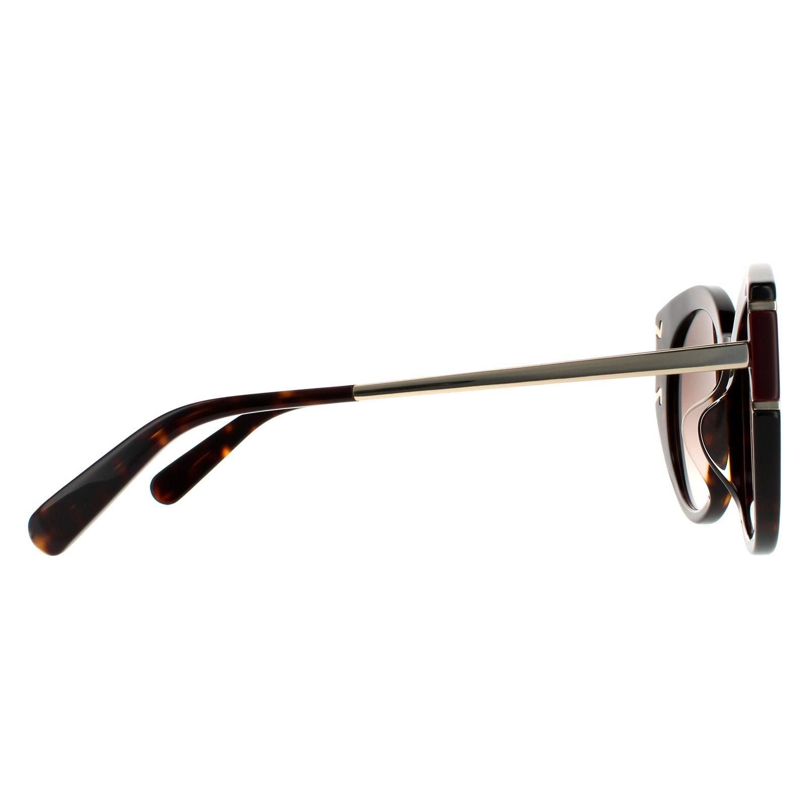 Salvatore Ferragamo Salvatore Ferragamo Women's Cat Eye Tortoise Brown Gradient Sunglasses - 4