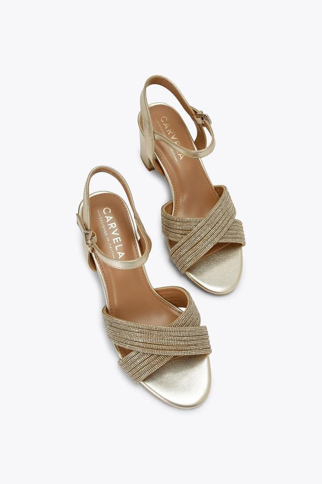 Carvela Carvela Women's 'Divine Block' Heels in Gold - 2