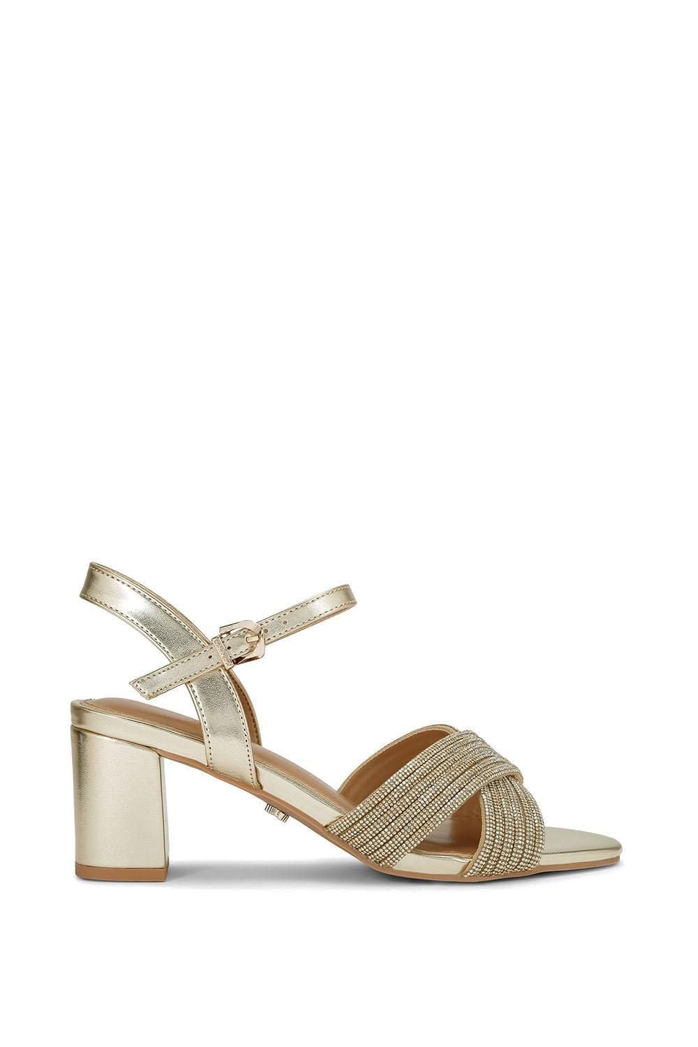 Carvela Carvela Women's 'Divine Block' Heels in Gold - 4