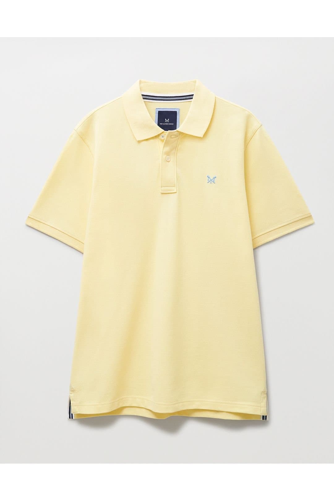 Crew Clothing Crew Clothing Men's Classic Pique Polo Shirt Yellow in Bright Yellow