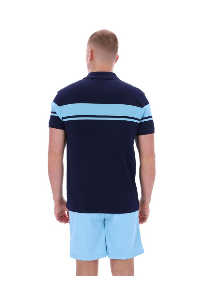 Sergio Tacchini Sergio Tacchini Men's Young Line Polo Shirt Blue - 2