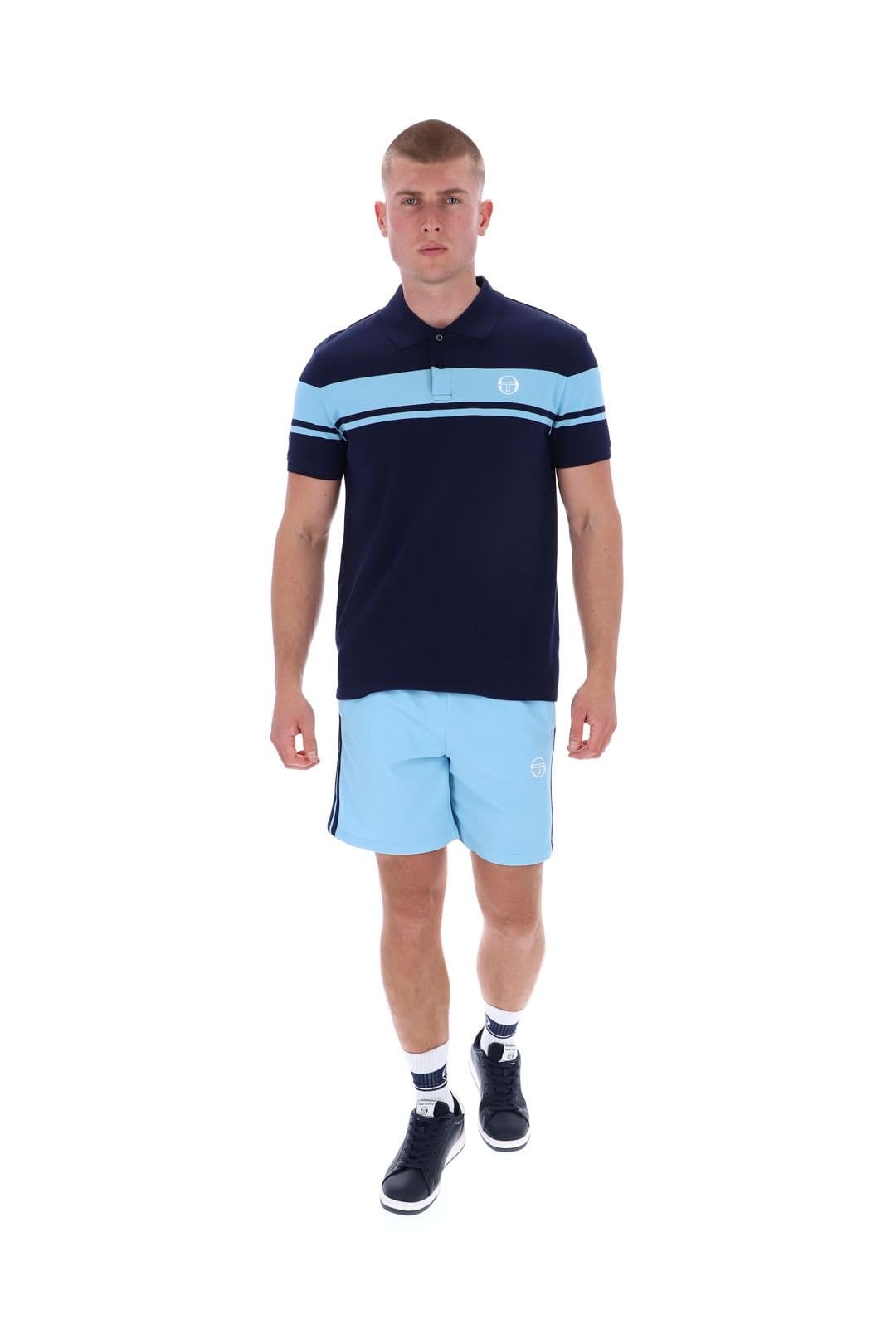 Sergio Tacchini Sergio Tacchini Men's Young Line Polo Shirt Blue - 4