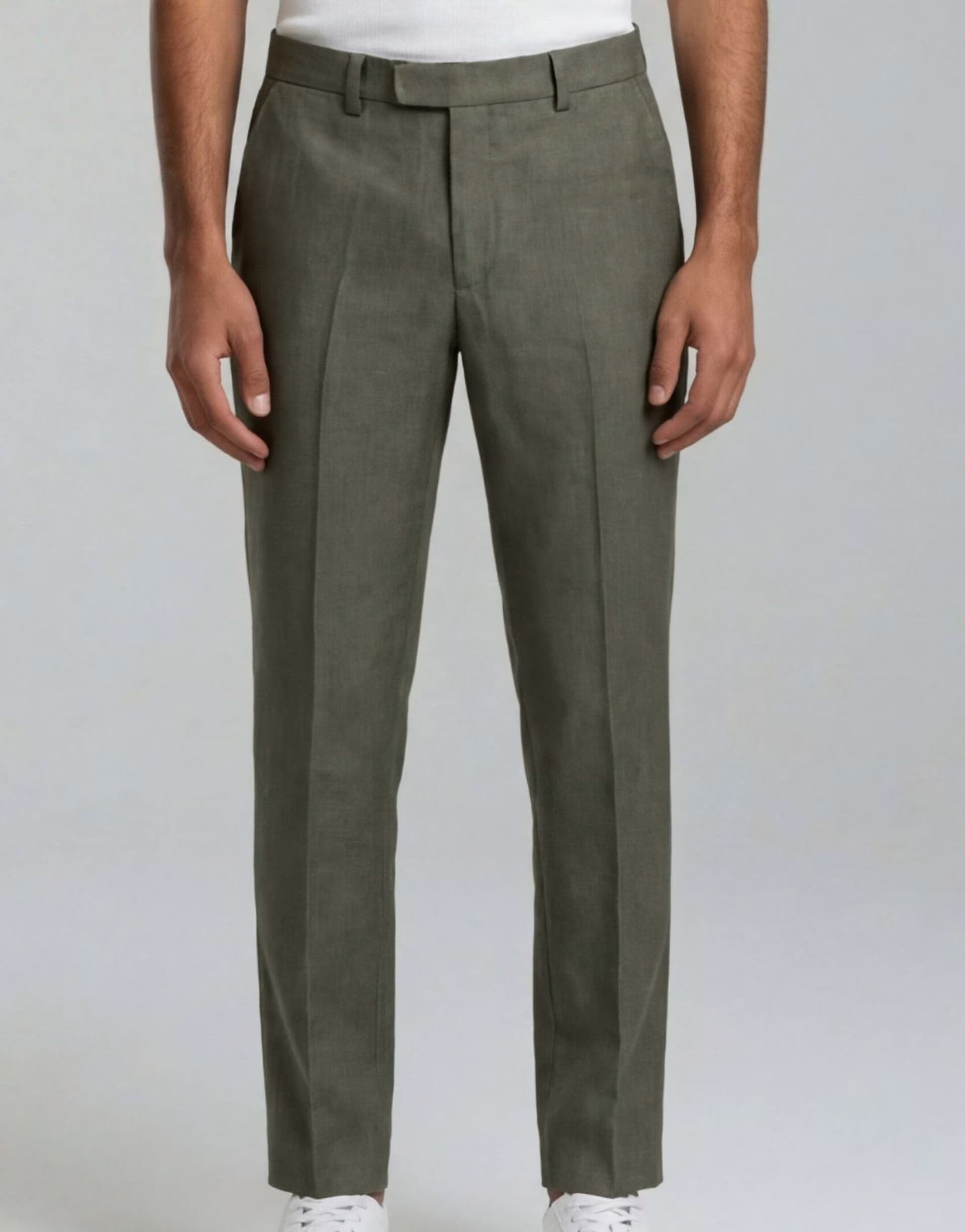 ASOS Harry Brown Giacomo slim fit suit trousers in dark green