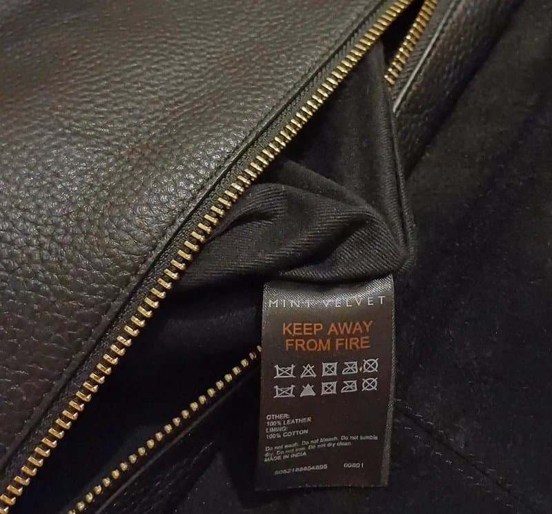 Mint Velvet Mint Velvet Black/Mable Leopard Leather Rucksack