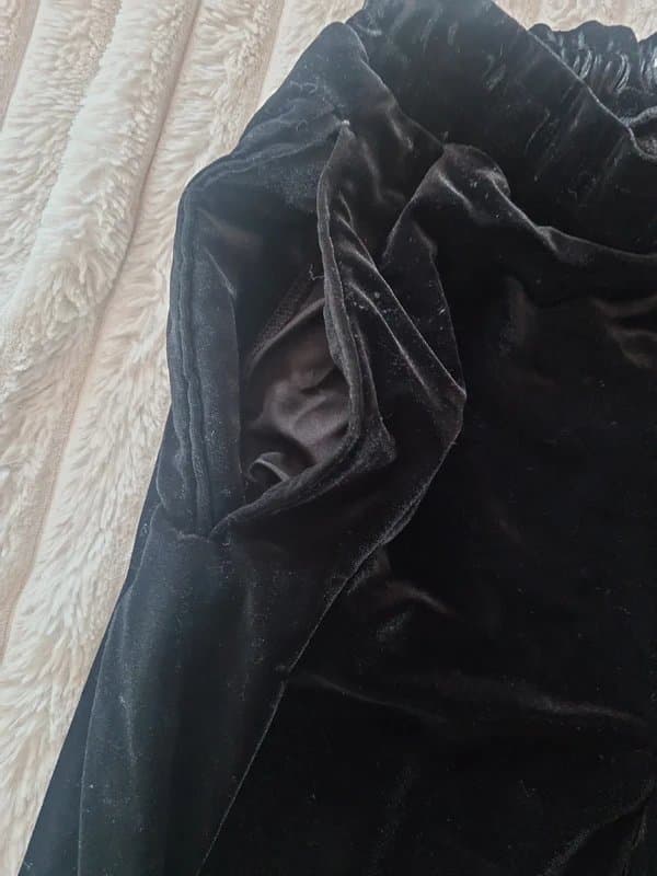 Bershka Bershka Velvet trousers size m