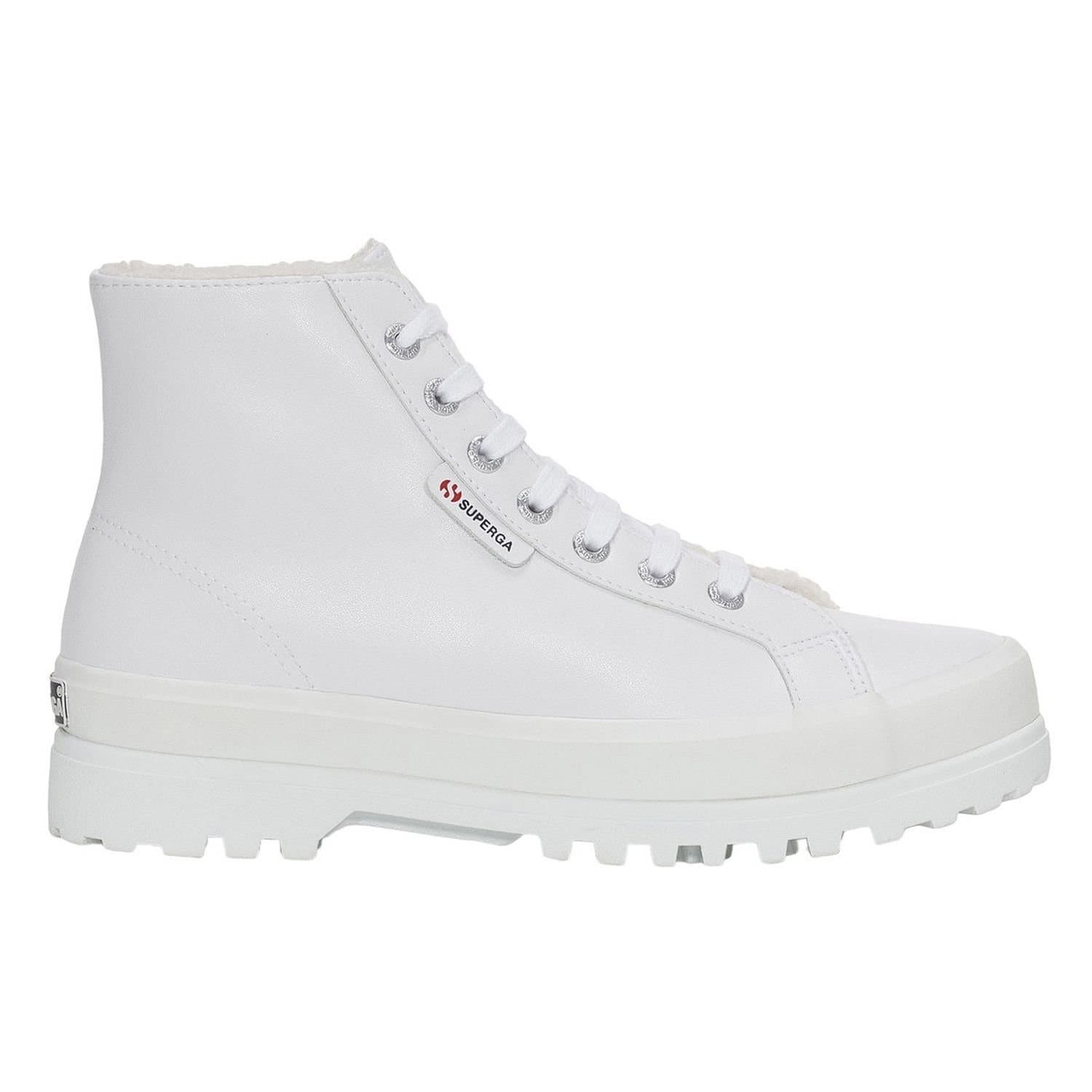 Superga Superga Women's White Vegan Leather Trainers