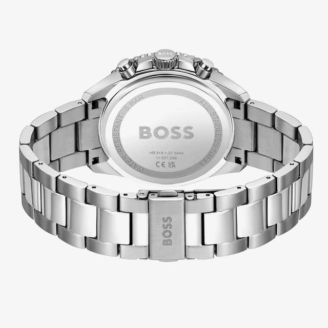 Boss BOSS Men's Runner Orange Chronograph Watch 1514162 in Silver - 3